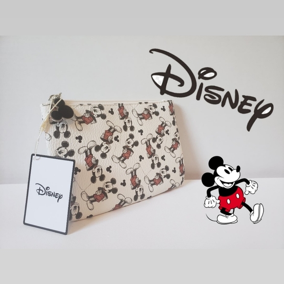 💝 Disney Mickey Sketch Coin Purse/ Wallet - Picture 1 of 3